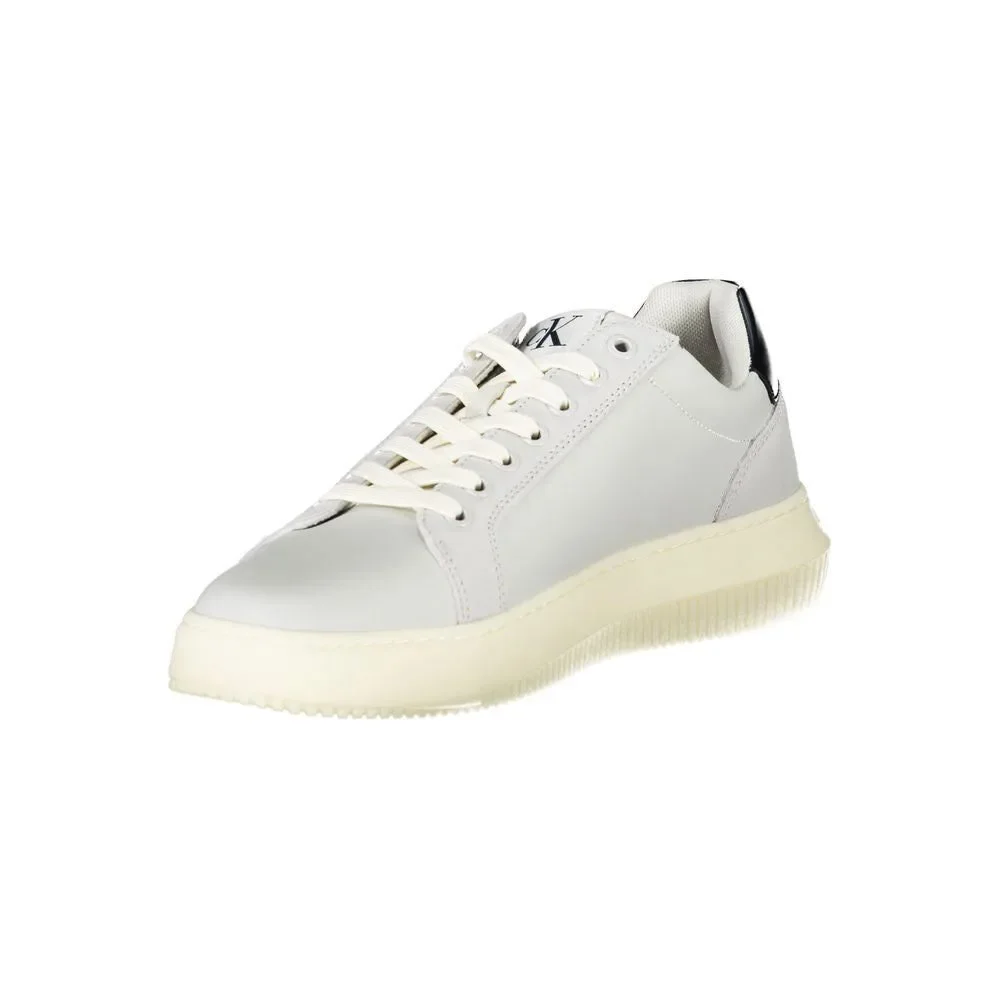 Calvin Klein Brown Leather Men Sneaker - Picture 3 of 3